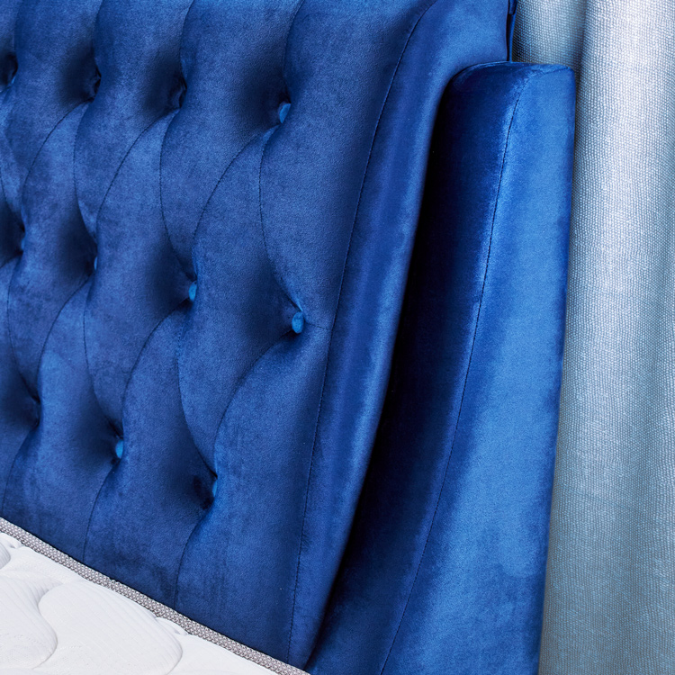 Headboard Biru Gelap